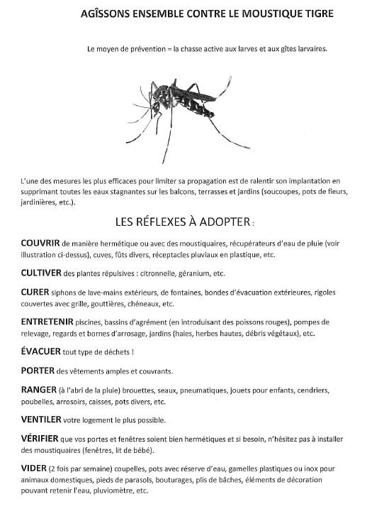 Agir contre le moustique tigre