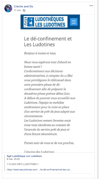 Ludothèque les ludotines