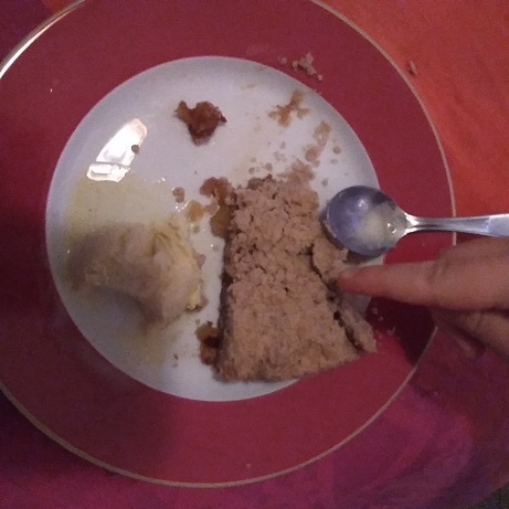 Crumble aux pommes