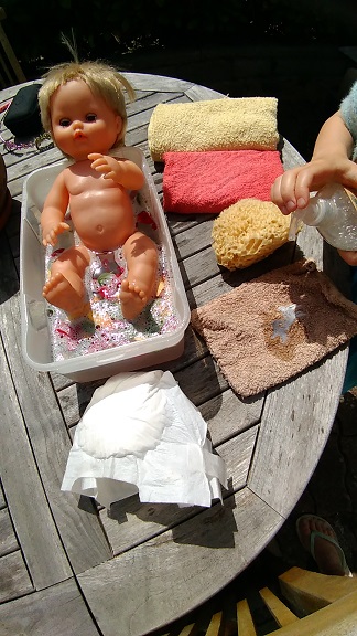 lavage des poupons
